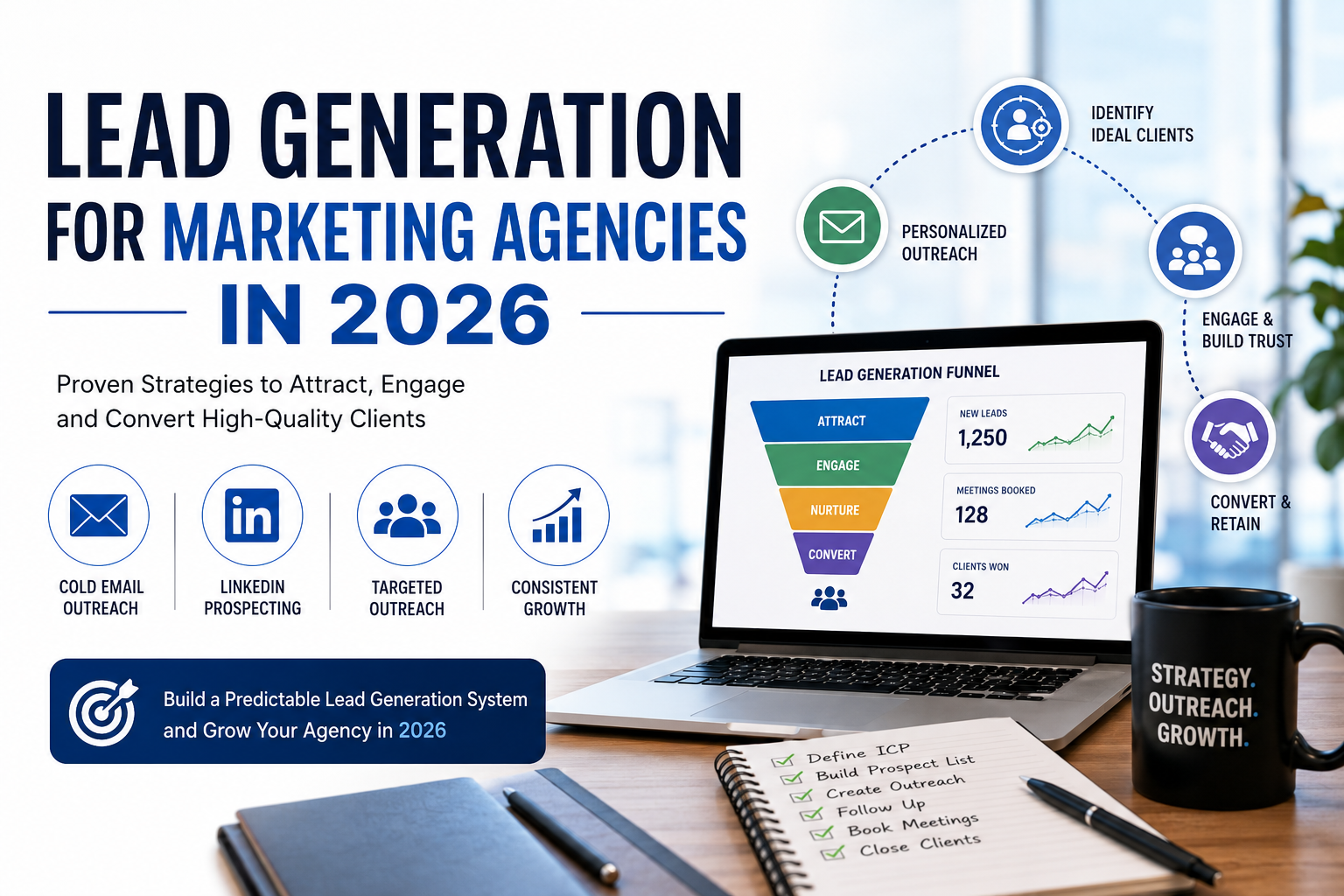 Lead Generation for Marketing Agencies: Complete Guide for 2026